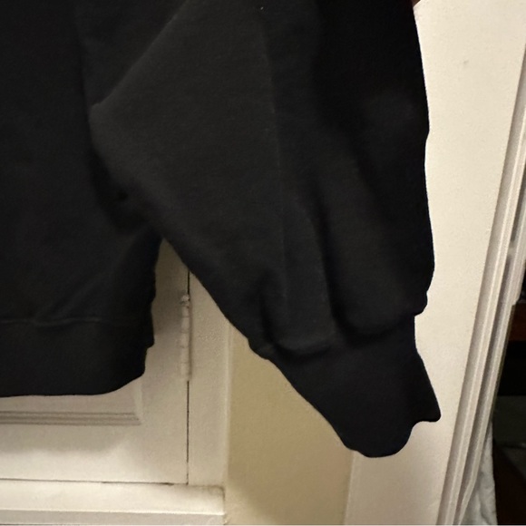Agolde Balloon Sleeve Sweatshirt in Black Size: XS - Picture 7 of 10